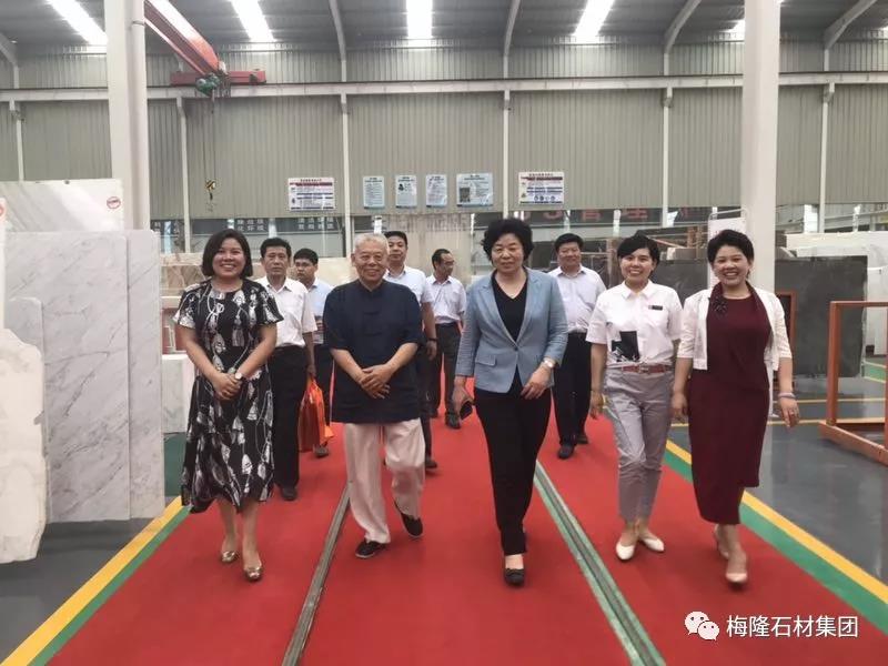 梅隆石材又臨貴客--周口市路雲副市長(zhǎng)一行蒞臨梅隆石材
